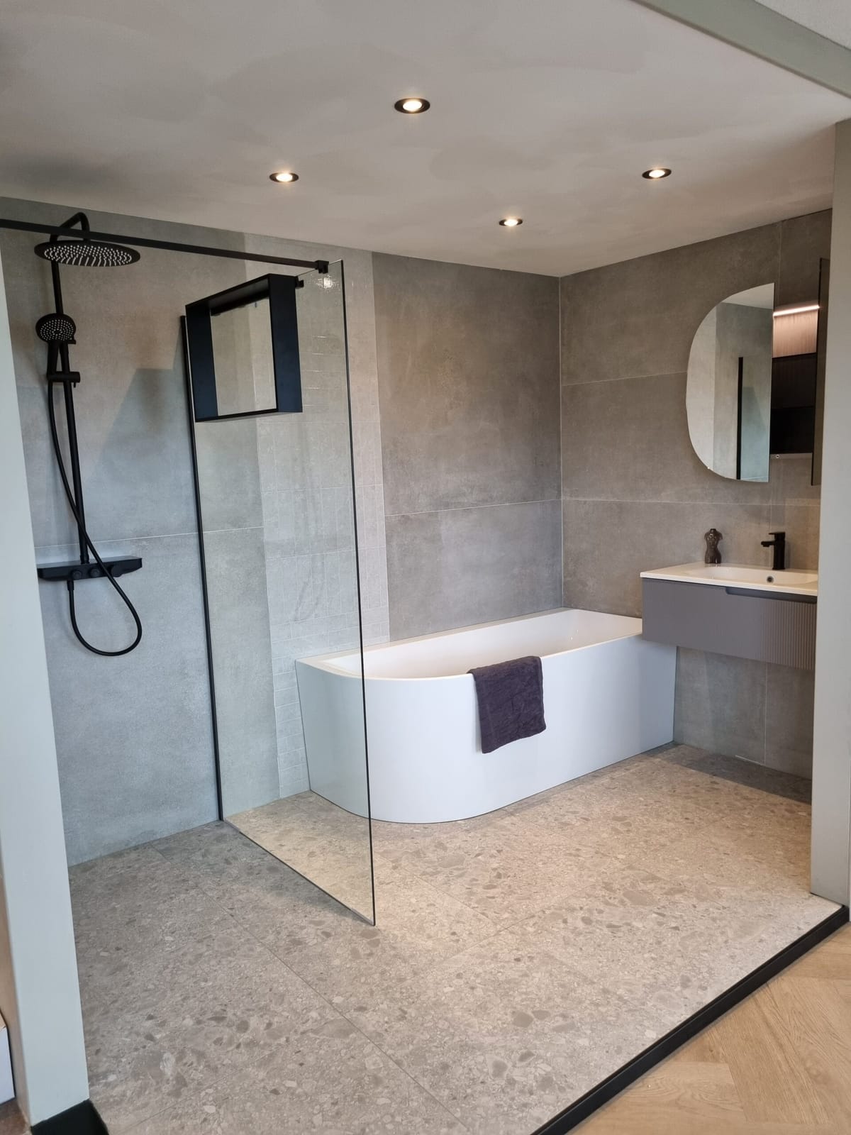 Badkamer installeren